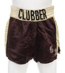 A pair of Mr. T boxing trunks from Rocky III