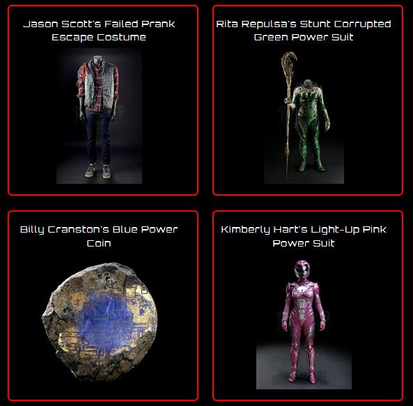 Prop Store Power Ranger The Power Rangers Movie Auction!! โ Collector's Hype Original Movie ...