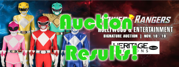 Power Rangers Auction Realizes $3.3 Million – Collector's Hype Original ...