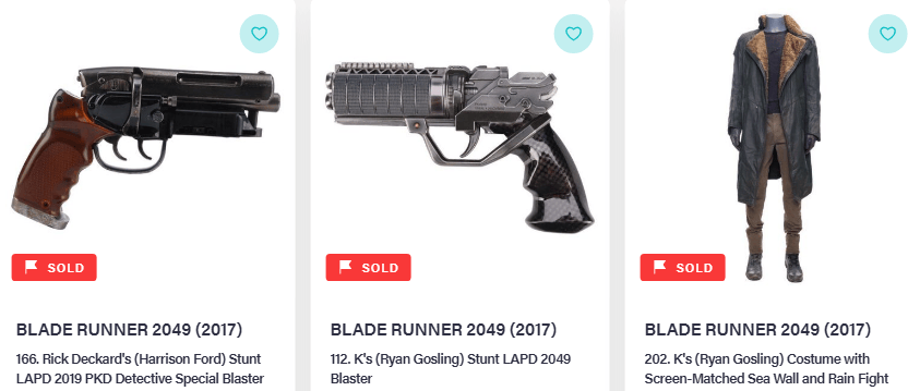 Stunt LAPD 2019 PKD Detective Special Blaster from Blade Runner 2049, used by Rick Deckard (Harrison Ford).